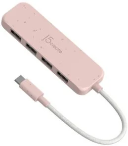 Фото: USB-хаб J5create JCH341ER-N Red № 3 | KTC