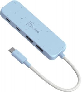 USB-хаб J5create JCH342EC-N Blue