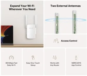 Фото: Репітер Wi-Fi Mercusys ME12 № 4 | KTC