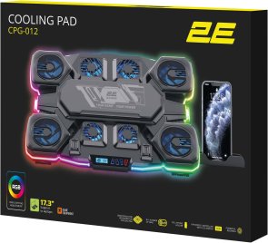 Підставка для ноутбука 2E Gaming Laptop Cooling Pad CPG-012 (2E-CPG-012)
