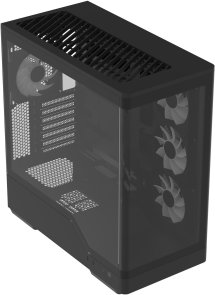 Корпус AeroCool P500A-BK-v1 Black with window (ACCM-PN08143.11)