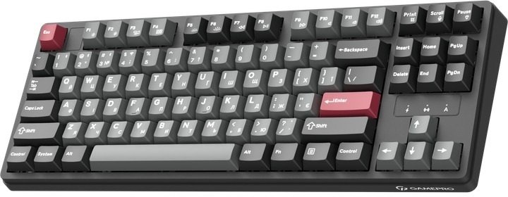 Клавіатура GamePro Asgard Ragnar MK285BK WL/BT/USB Black