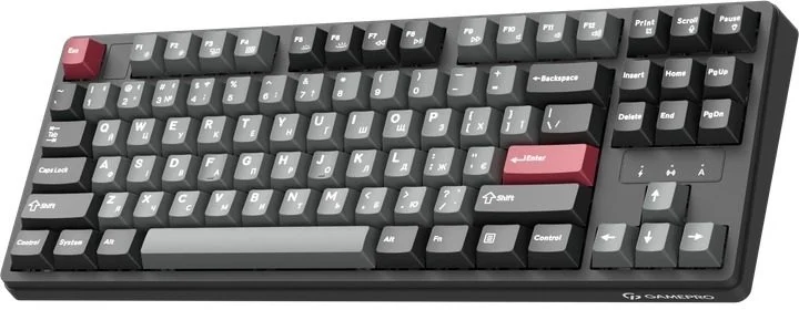 Фото: Клавіатура GamePro Asgard Ragnar MK285BK WL/BT/USB Black № 2 | KTC