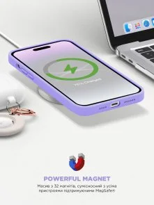 Фото: Чохол ArmorStandart for Apple iPhone 14 Pro - ICON2 MagSafe Lilac (ARM68404) № 9 | KTC