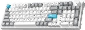 Фото: Клавіатура GamePro Asgard Drakkar MK305WH WL/BT/USB White № 3 | KTC