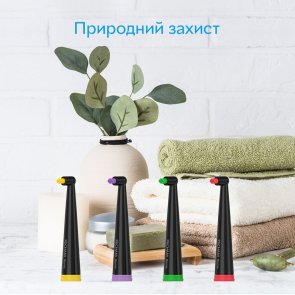 Насадка для зубної щітки PECHAM Mono-bundle medium stiffness Black (4820201379622.0)