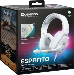 Гарнітура Defender Espanto White (62470)