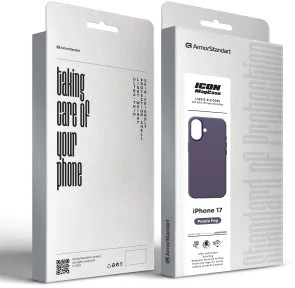 Фото: Чохол ArmorStandart for Apple iPhone 17 - ICON2 MagCase Purple Fog (ARM88991) № 2 | KTC