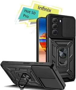 Фото: Чохол BeCover for Infinix Hot 50 Pro X6881 - Military Black (713048) № 2 | KTC