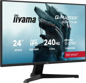 Фото: Монітор iiyama G2471HS-B1 Black - 23.8" IPS / 1920×1080 / 240 Гц / AMD FreeSync Compatible № 2 | KTC