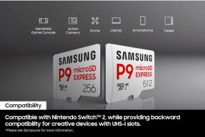 FLASH: Micro SDXC 512Gb Samsung P9 Express UHS-I U3 V30 A1