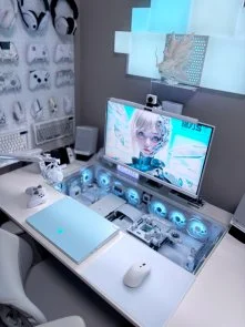 Фото: Ноутбук Thunderobot RS16 Turquoise (RS16-I9139HX56E1Q240ARC) - 16" IPS 240 Гц / Intel Core i9 / i9-13900HX / DDR5 32 ГБ / PCI-E SSD 1 ТБ / GeForce RTX 5060 № 12 | KTC