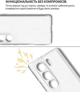 Фото: Чохол BeCover for Tecno Camon 40 CM5 - Transparancy (714680) № 4 | KTC