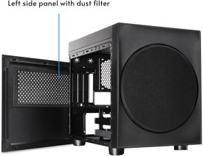 Корпус Chieftec The Cube Black (CI-03B-OP)