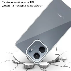 Фото: Чохол BeCover for Oppo A5x 4G/5G - Transparancy (713789) № 3 | KTC