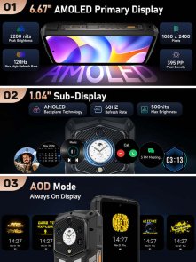 Смартфон Ulefone Armor 29 Pro 16/512GB Marvel Black (6975326668224)