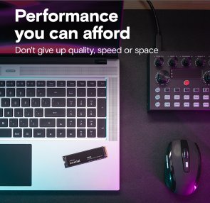 SSD-накопичувач Crucial P510 2280 PCIe 5.0 x4 NVMe 1TB (CT1000P510SSD8)