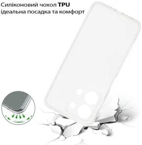 Фото: Чохол BeCover for Xiaomi Redmi 15C 4G/5G - Transparancy (713785) № 3 | KTC