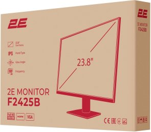 Монітор 2E F2425B Black (2E-F2425B-01.EU)