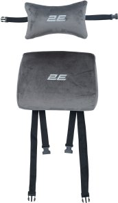 Крісло 2E Bushido Lite Dark Grey (2E-GC-BUS-ESGY)