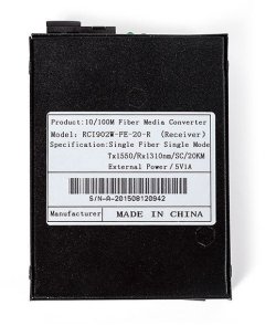 Медіаконвертер RCI RCI902W-FE-20-T