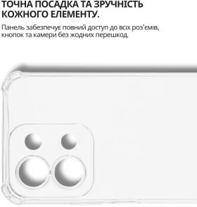 Фото: Чохол BeCover for Poco C85 4G - Anti-Shock Clear (714700) № 4 | KTC