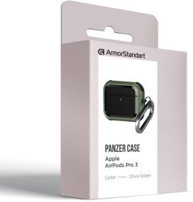 Чохол ArmorStandart for Apple Airpods Pro 3 - Panzer Olive Green (ARM88289)