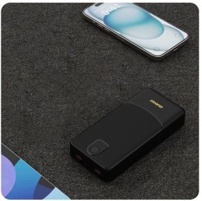 Батарея універсальна Dudao K10 Pro 20000mAh 2.4A Black (6976625333974)