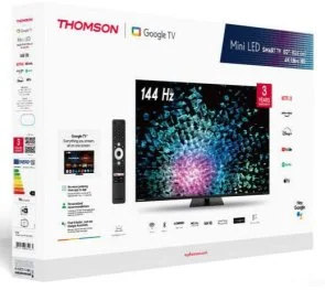 Фото: Телевізор MiniLED Thomson 50MG7C15 (Google TV, Wi-Fi, 3840x2160) № 5 | KTC