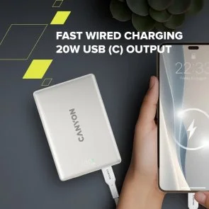 Фото: Батарея універсальна Canyon On Power 511 10000mAh 20W with MagSafe 15W Star Grey (CNS-CPB511G) № 10 | KTC