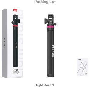 Штатив Ulanzi MT-89 Quick-Release Light Stand with Cold Shoe Mount (T082)