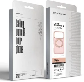 Фото: Чохол ArmorStandart for Apple iPhone 17 Pro - Unit Stand2 Light Pink (ARM86334) № 3 | KTC