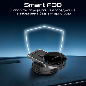 Кріплення для мобільного телефону Promate magneo-15w (6959144068268)