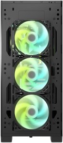 Корпус DARKFLASH DK361 Black with window (DK361 BLACK)