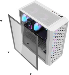 Корпус DARKFLASH DK351 White with window (DK351 WHITE)