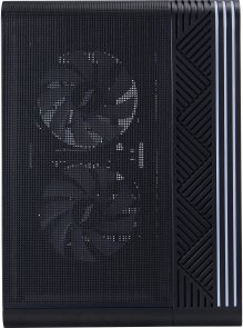 Корпус 1stPlayer VT5-BK-3F7 Black with window