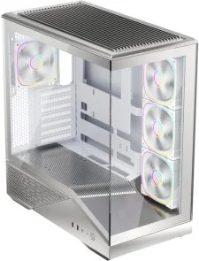 Фото: Корпус 1stPlayer GM7-SV-3FN7R-W-1FN7-W Silver with window № 2 | KTC