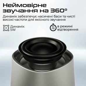 Фото: Портативна колонка HiFuture Mega-S Black (6972576182227) № 3 | KTC