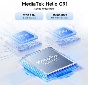 Смартфон Ulefone Note 18 Pro 6/256GB Lustrous Black (6975326667364)