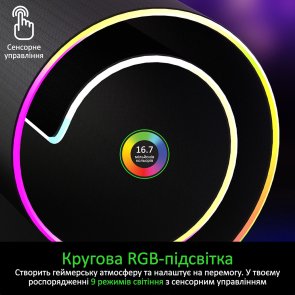 Килимок Vertux RaftPad-Qi Black (6959144051642)