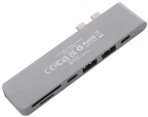 Фото: USB-хаб Choetech 7in1 (HUB-M14-GY-V2) № 2 | KTC