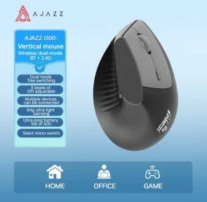 Фото: Миша Ajazz i300 Black (i300-B) № 6 | KTC