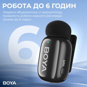 Радіосистема BOYA mini-23 Type-C Black