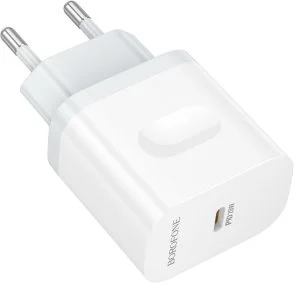 Фото: Зарядний пристрій BOROFONE BA99A Breeze PD 20W White (6941991121357) № 2 | KTC