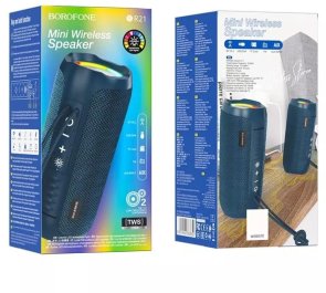 Портативна колонка BOROFONE BR21 Sports Navy Blue (6974443383652)