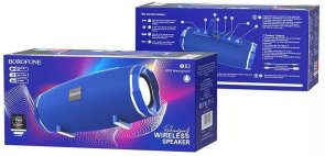 Портативна колонка BOROFONE BR3 Rich Blue (6931474715593)
