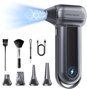 Акумуляторний турбокомпресор (повітродувка) Wolfbox MegaFlow 100 (MF100)