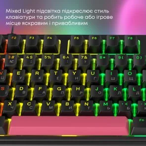 Фото: Клавіатура Ajazz AK980 Red Switches USB Black/Red (AK980-R-BR) № 12 | KTC