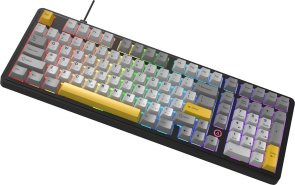 Клавіатура Ajazz AK980 Max Magnetic Switches USB Black/Grey/Yellow (AK980-MAX-M-BGY)