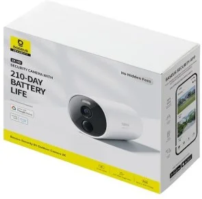 Фото: Камера Baseus Security B1 Outdoor Camera 2K White (S0SV002130) № 3 | KTC